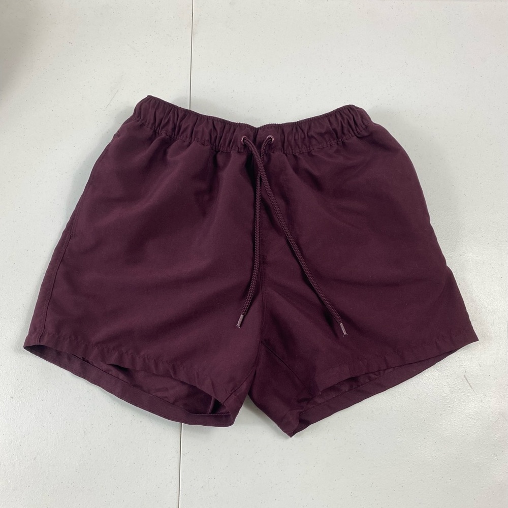 ASOS Men’s Swimming Trunks Burgundy (Small)